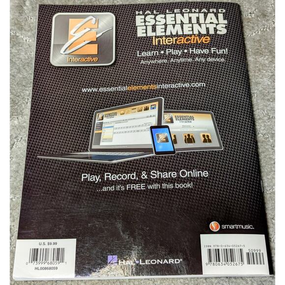 Essential Elements 2000 For Strings Hal Leonard Violin Book 2 PB Book Only C2004 - Picture 7 of 8